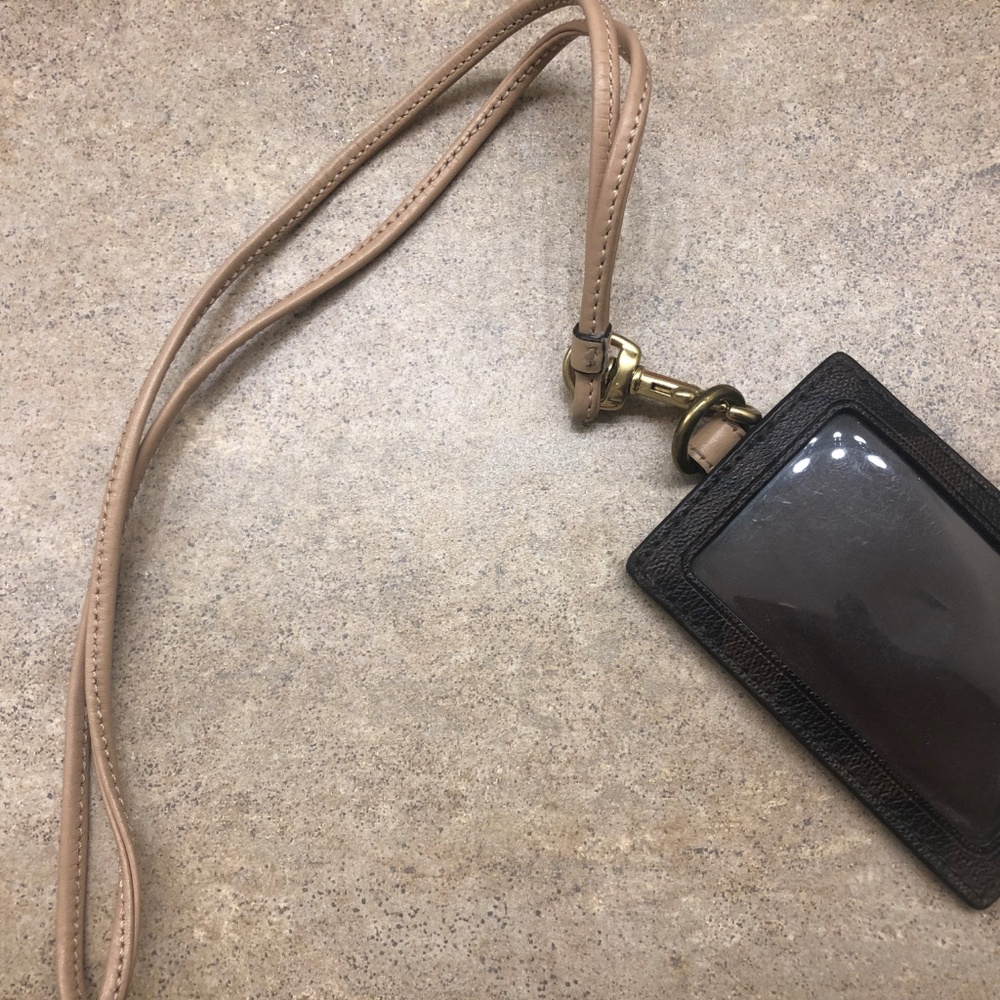 Coach ID Lanyard